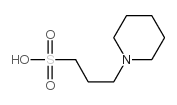 1-Piperidinepropanesulfonicacid结构式