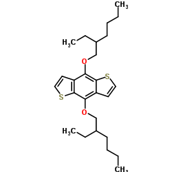 4,8-Bis[(2-ethylhexyl)oxy]benzo[1,2-b:4,5-b']dithiophene structure