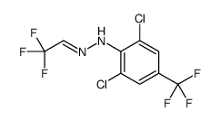 2,6-dichloro-N-(2,2,2-trifluoroethylideneamino)-4-(trifluoromethyl)aniline Structure