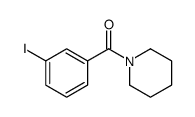 (3-iodophenyl)-piperidin-1-ylmethanone Structure