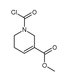 (N-chlorocarbonyl-1,2,5,6-tetrahydropyridine-3-carboxylic acid methyl ester) Structure