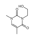 3-(2-hydroxyethyl)-1,5-dimethylpyrimidine-2,4-dione Structure