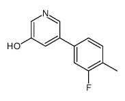 5-(3-fluoro-4-methylphenyl)pyridin-3-ol Structure