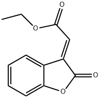 ethyl (e)-2-(2-oxobenzofuran-3(2h)-ylidene)acetate结构式