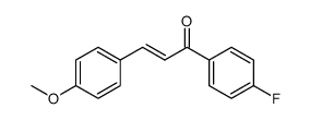 4'-fluoro-4-methoxy-trans-chalcone结构式