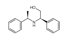 N-[(R)-2'-hydroxy-1'-phenylethyl]-(R)-1-phenyl-1-ethylamine结构式