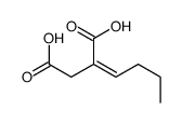 2-butylidenebutanedioic acid Structure