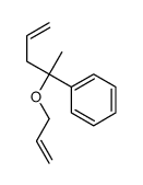 2-prop-2-enoxypent-4-en-2-ylbenzene结构式