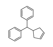 (cyclopent-3-enylmethylene)dibenzene Structure