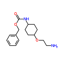 Benzyl [4-(2-aminoethoxy)cyclohexyl]carbamate Structure
