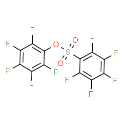 PENTAFLUOROPHENYL 2,3,4,5,6-PENTAFLUORO-BENZENESULFONATE结构式