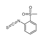 1-isothiocyanato-2-methylsulfonylbenzene结构式