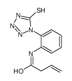 N-[2-(5-sulfanylidene-2H-tetrazol-1-yl)phenyl]but-3-enamide结构式