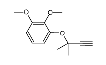 2,3-dimethoxy-1-((2-methylbut-3-yn-2-yl)oxy)benzene Structure