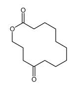 oxacyclotetradecane-2,11-dione结构式