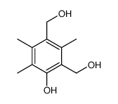 2,4-bis(hydroxymethyl)-3,5,6-trimethylphenol结构式