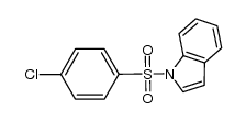 1-(4-chlorophenylsulfonyl)-1H-indole结构式