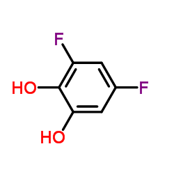 1,2-Benzenediol,3,5-difluoro-(9CI) Structure