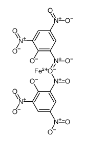 iron dipicrate Structure