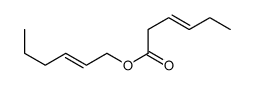 hex-2-enyl hex-3-enoate结构式