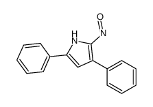 2-nitroso-3,5-diphenyl-1H-pyrrole结构式