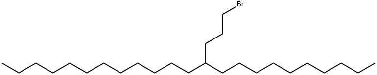 11-(3-bromopropyl)tricosane structure
