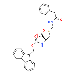 Fmoc-D-Cys(phacm)结构式