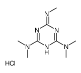 [4,6-bis(dimethylamino)-1,3,5-triazin-2-yl]-methylazanium,chloride结构式