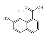 1-Naphthalenecarboxylic acid, 7,8-dihydroxy- (9CI) Structure