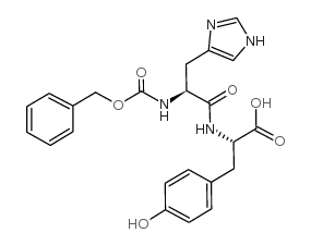L-Tyrosine,N-[N-[(phenylmethoxy)carbonyl]-L-histidyl]- (9CI)结构式