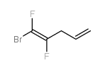1-溴-1,2-二氟-1,4-戊二烯结构式