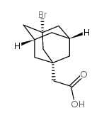 3-Bromoadamantane-1-acetic acid Structure