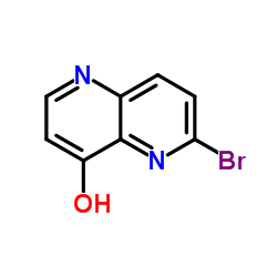 6-Bromo-1,5-naphthyridin-4-ol Structure