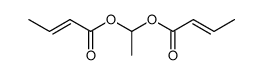 ethylidene 2-butenoate Structure
