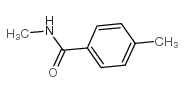N-METHYL-P-TOLUAMIDE structure