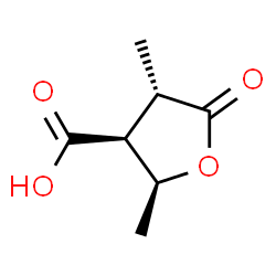 3-Furancarboxylicacid,tetrahydro-2,4-dimethyl-5-oxo-,[2S-(2alpha,3alpha,4beta)]-(9CI)结构式
