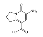8-Indolizinecarboxylicacid,6-amino-1,2,3,5-tetrahydro-5-oxo-(9CI) structure