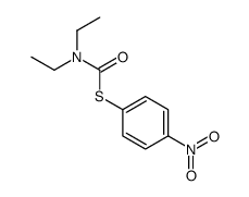 DIETHYL-THIOCARBAMIC ACID S-(4-NITRO-PHENYL) ESTER Structure