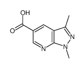 1,3-DIMETHYL-1H-PYRAZOLO[3,4-B]PYRIDINE-5-CARBOXYLIC ACID structure