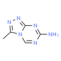 1,2,4-Triazolo[4,3-a][1,3,5]triazin-7-amine,3-methyl-(9CI) structure