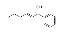 (2E)-1-phenyl-2-hexen-1-ol Structure