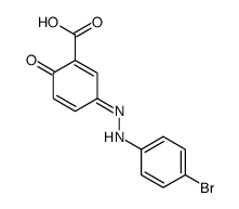5-(4-Bromophenylazo)-2-hydroxybenzoic acid Structure