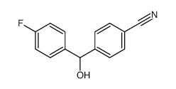 4-[(4-Fluorophenyl)(hydroxy)Methyl]benzonitrile Structure