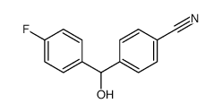 4-[(4-Fluorophenyl)(hydroxy)Methyl]benzonitrile structure