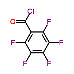 Pentafluorobenzoyl chloride Structure