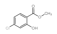 Benzoic acid,4-chloro-2-hydroxy-, methyl ester Structure