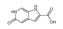 1H-pyrrolo[2,3-c]pyridine-2-carboxylic acid, 5-hydroxy- picture