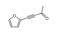 3-Butyn-2-one, 4-(2-furanyl)- (9CI) structure