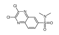 2,3-dichloro-N,N-dimethylquinoxaline-6-sulfonamide Structure