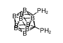 1,2-diphosphino-1,2-dicarba-closo-dodecaborane结构式